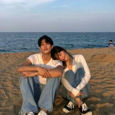 小清新情侣头像 一男一女情头(优选18张)