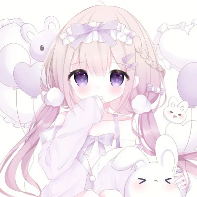 2023女生微信头像卡通图片(优选22张)