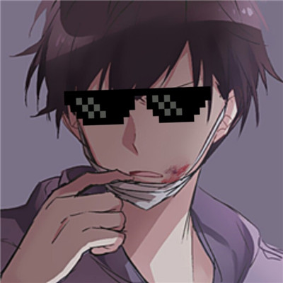 动漫墨镜大佬头像图片(共20张)