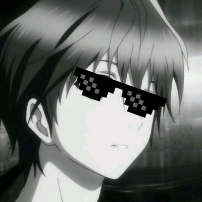 动漫墨镜大佬头像图片(共20张)