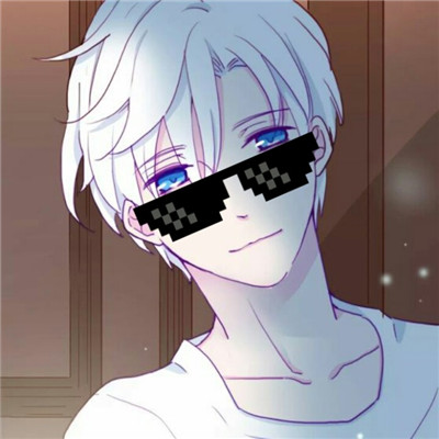 动漫墨镜大佬头像图片(共20张)