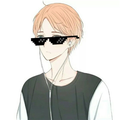 动漫墨镜大佬头像图片(共20张)