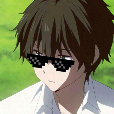 动漫墨镜大佬头像图片(共20张)