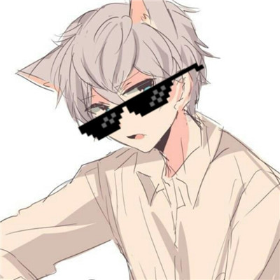 动漫墨镜大佬头像图片(共20张)