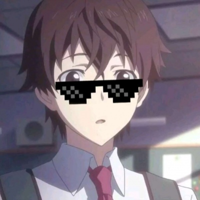 动漫墨镜大佬头像图片(共20张)