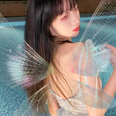 慵懒风颓废女生头像(共24张)