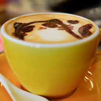 喝咖啡头像图片大全(24张)