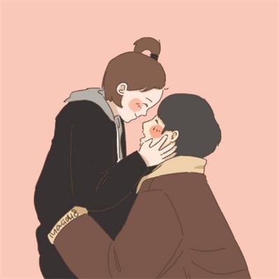 抖音情侣头像可爱版手绘图片(20张)