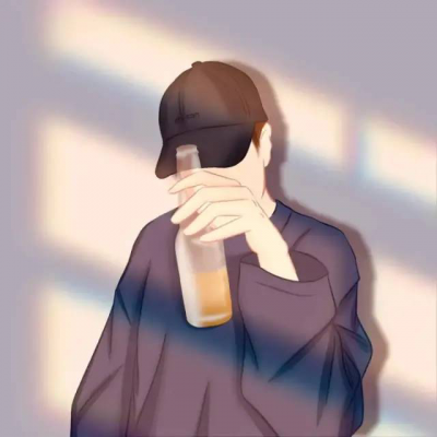 抖音情侣头像可爱版手绘图片(20张)