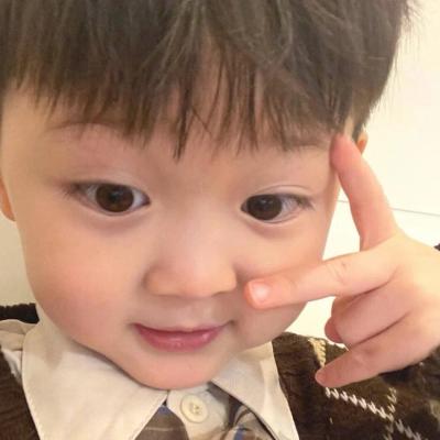 情侣头像孩子萌娃两张(22张)