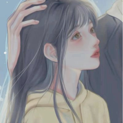 超好看的手绘动漫情侣头像(共22张)
