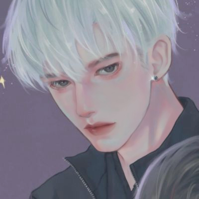 超好看的手绘动漫情侣头像(共22张)