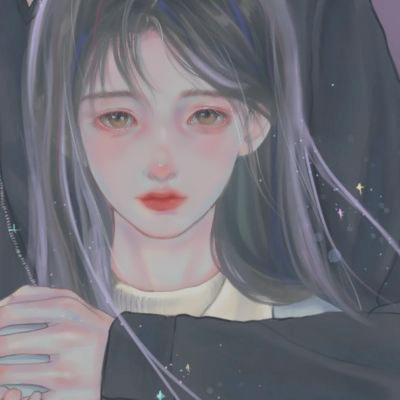 超好看的手绘动漫情侣头像(共22张)