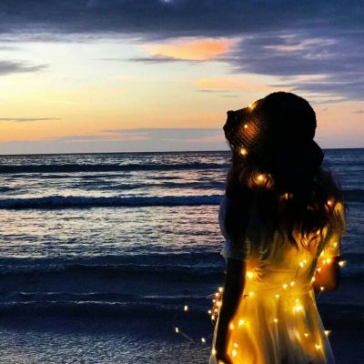 时尚美女背影图片头像大全(20张)