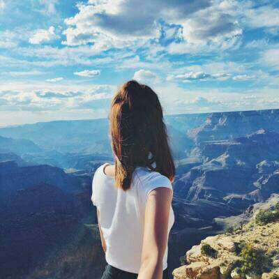 时尚美女背影图片头像大全(20张)