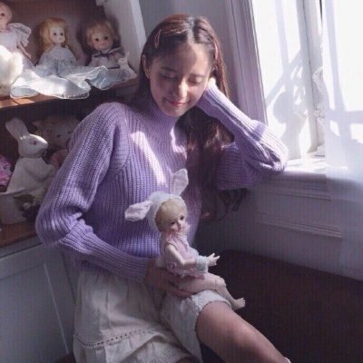 紫色系霸气女头像图片(精选24张)