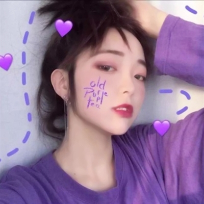 紫色系霸气女头像图片(精选24张)