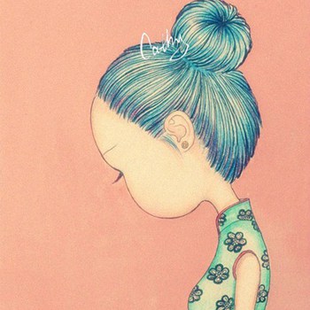 高清好看的个性独立漫画女生头像图片大全(共24张)