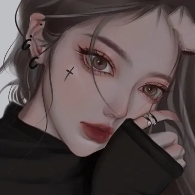 高清好看的个性独立漫画女生头像图片大全(共24张)