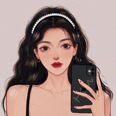 高清好看的个性独立漫画女生头像图片大全(共24张)