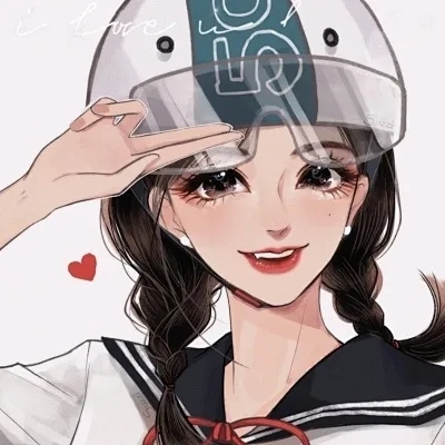 高清好看的个性独立漫画女生头像图片大全(共24张)