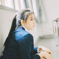 有意境的姐妹头像一左一右