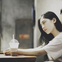 有意境的姐妹头像一左一右