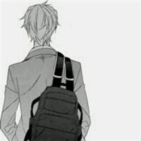 男生动漫微信背影头像