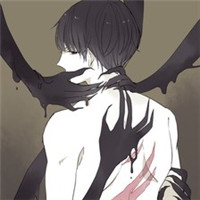 男生动漫微信背影头像