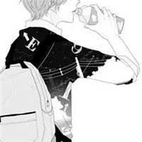 男生动漫微信背影头像