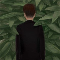 男生动漫微信背影头像