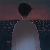 男生动漫微信背影头像