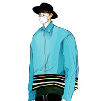 个性手绘头像男生