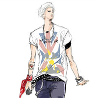 个性手绘头像男生