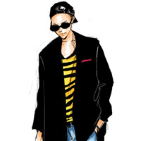 个性手绘头像男生