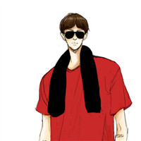 个性手绘头像男生