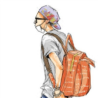 个性手绘头像男生