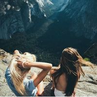 欧美闺蜜背影头像