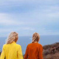 欧美闺蜜背影头像