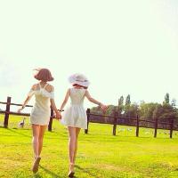 欧美闺蜜背影头像