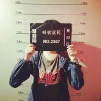 一男一女分开的情侣头像