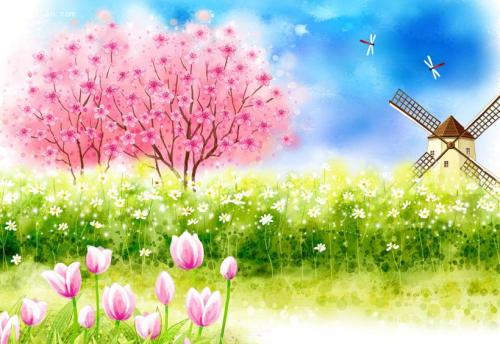 描写好春光的句子