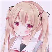 微博头像女生卡通，被风吹过灼思！