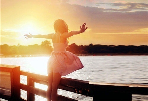 女人心态阳光的句子