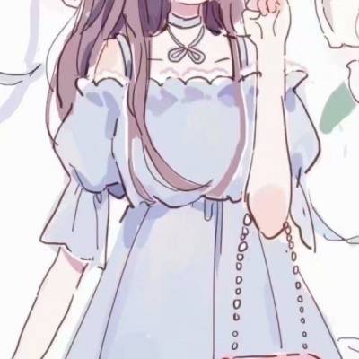 动漫闺蜜头像一萌一酷(精选12张)