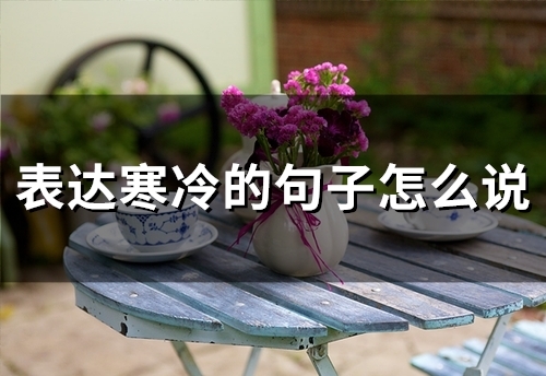 表达寒冷的句子怎么说(55句)