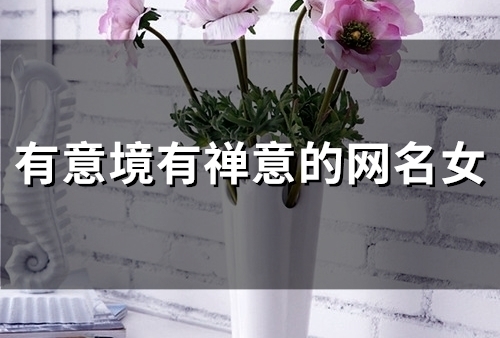 有意境有禅意的网名女(80个)