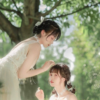 夏日甜美女生头像闺蜜真人(精选28张)