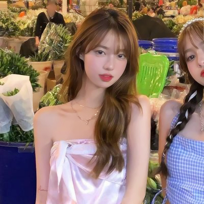 夏日甜美女生头像闺蜜真人(精选28张)