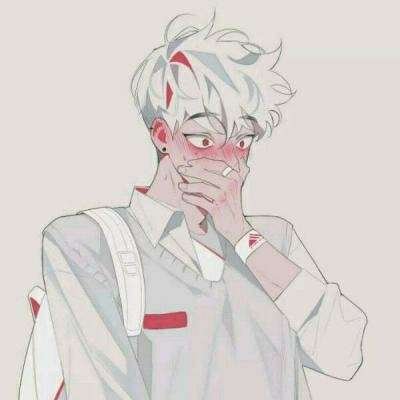 高质量丧头像男二次元(精选22张)